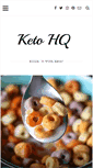 Mobile Screenshot of ketohq.com